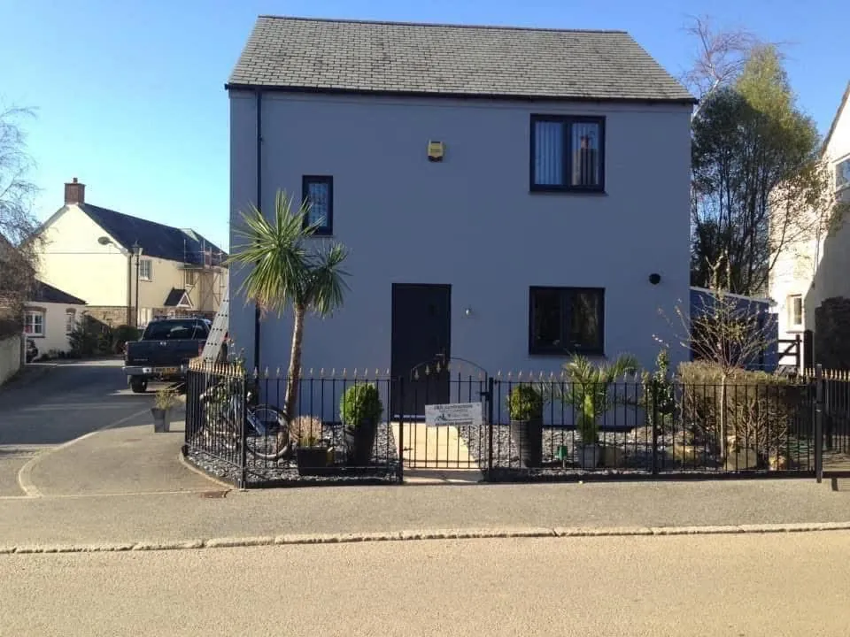 Finished exterior painting and roofline work in Marazion